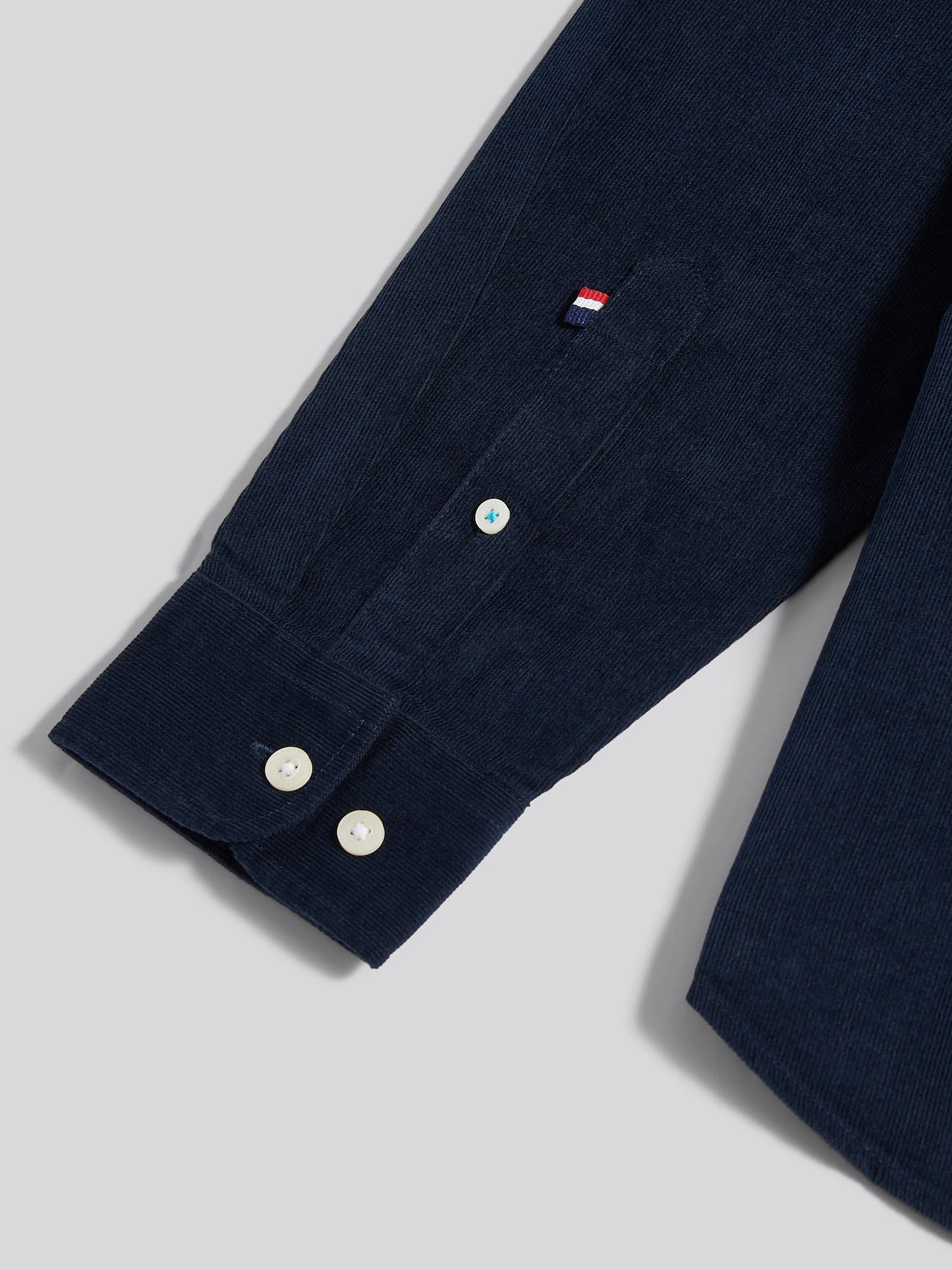 Mens Cord Shirt in Dark Sapphire Navy