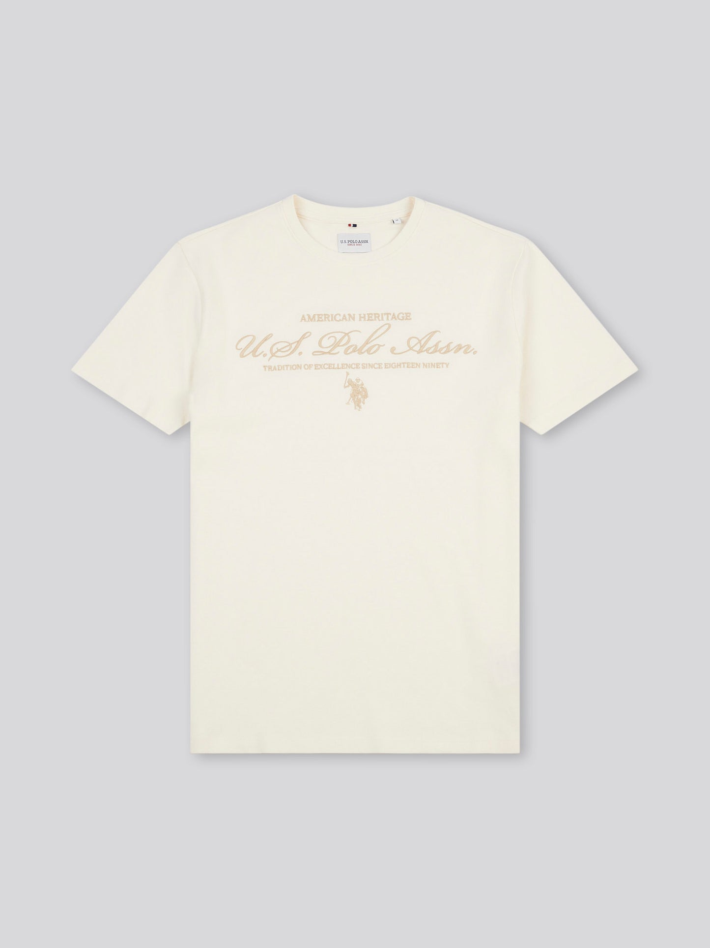 Mens Premium Graphic T-Shirt in Whisper White