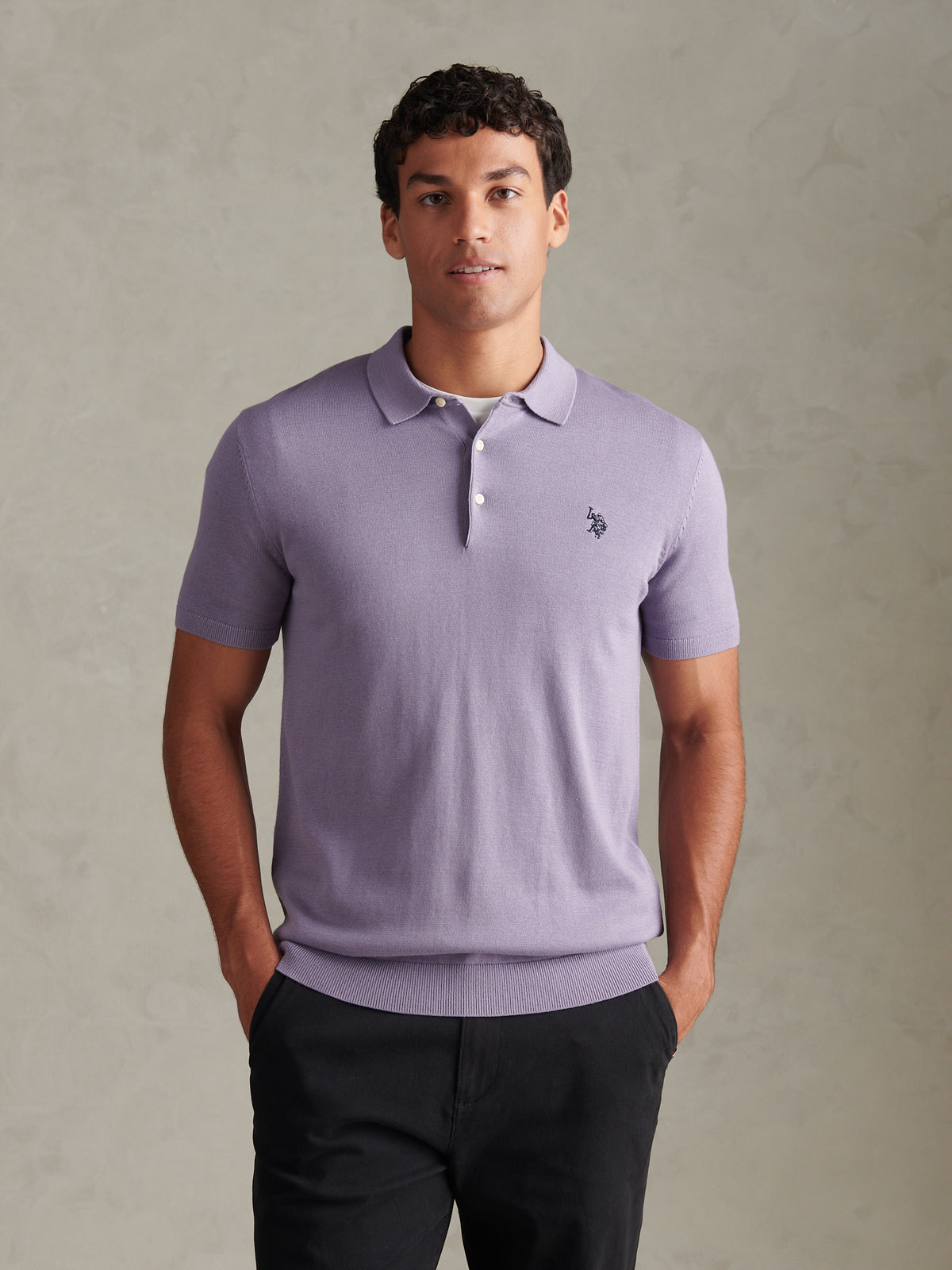 Mens Combed Cotton Polo Shirt Dusk