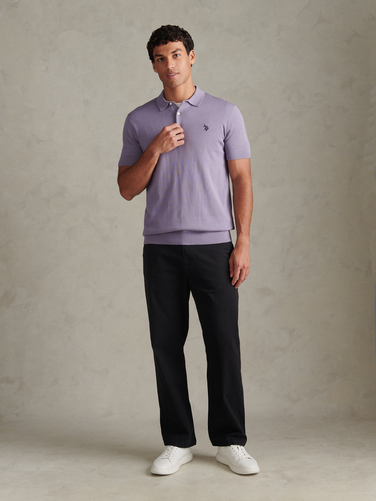 Mens Combed Cotton Polo Shirt Dusk
