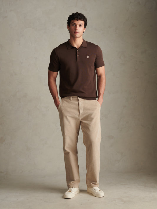 Mens Combed Cotton Polo Shirt Bracken