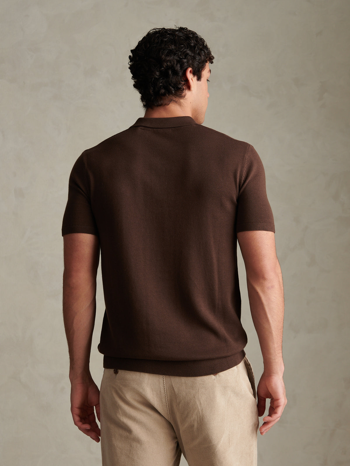 Mens Combed Cotton Polo Shirt Bracken