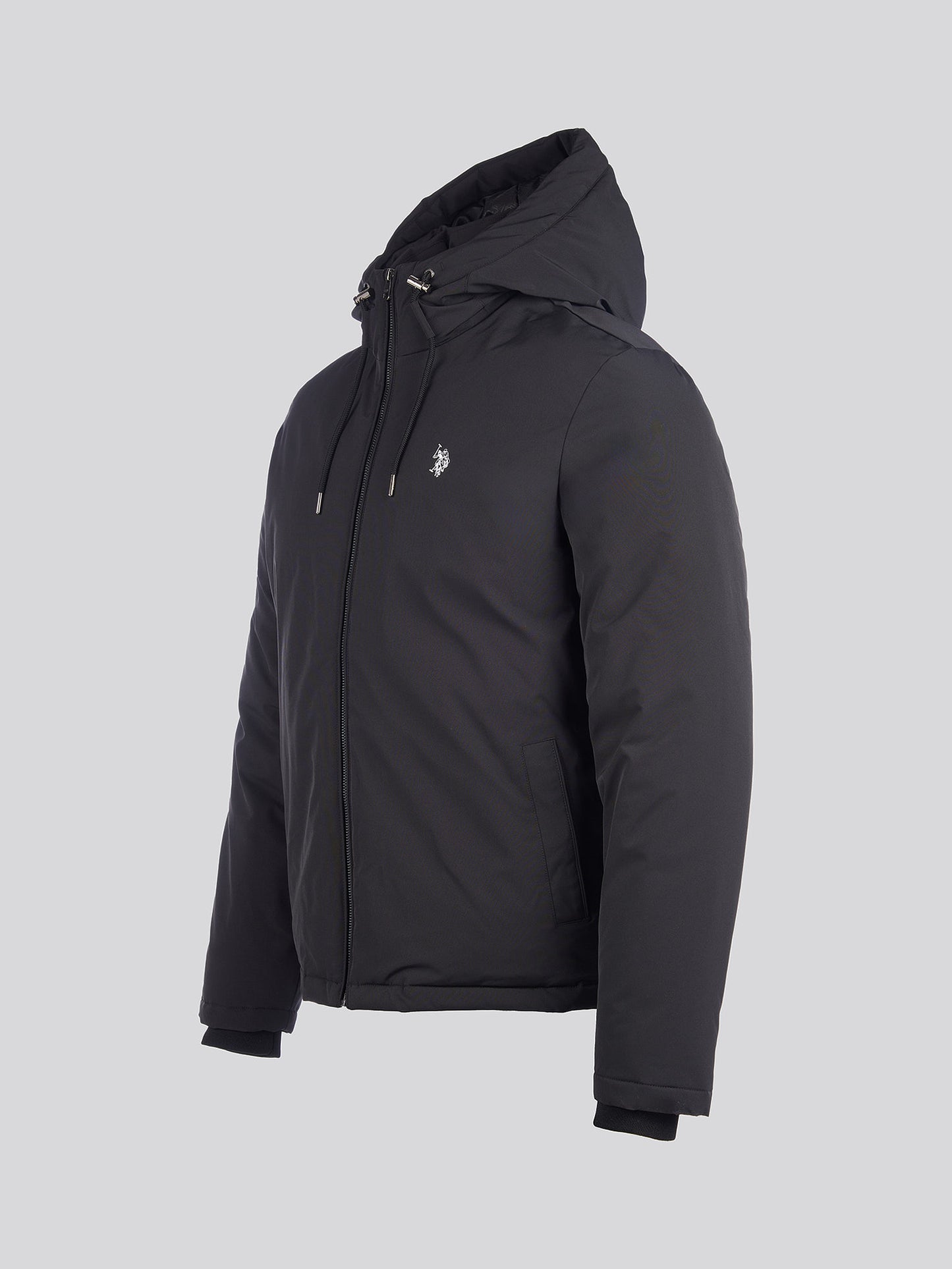 Mens Smart Padded Jacket in Black