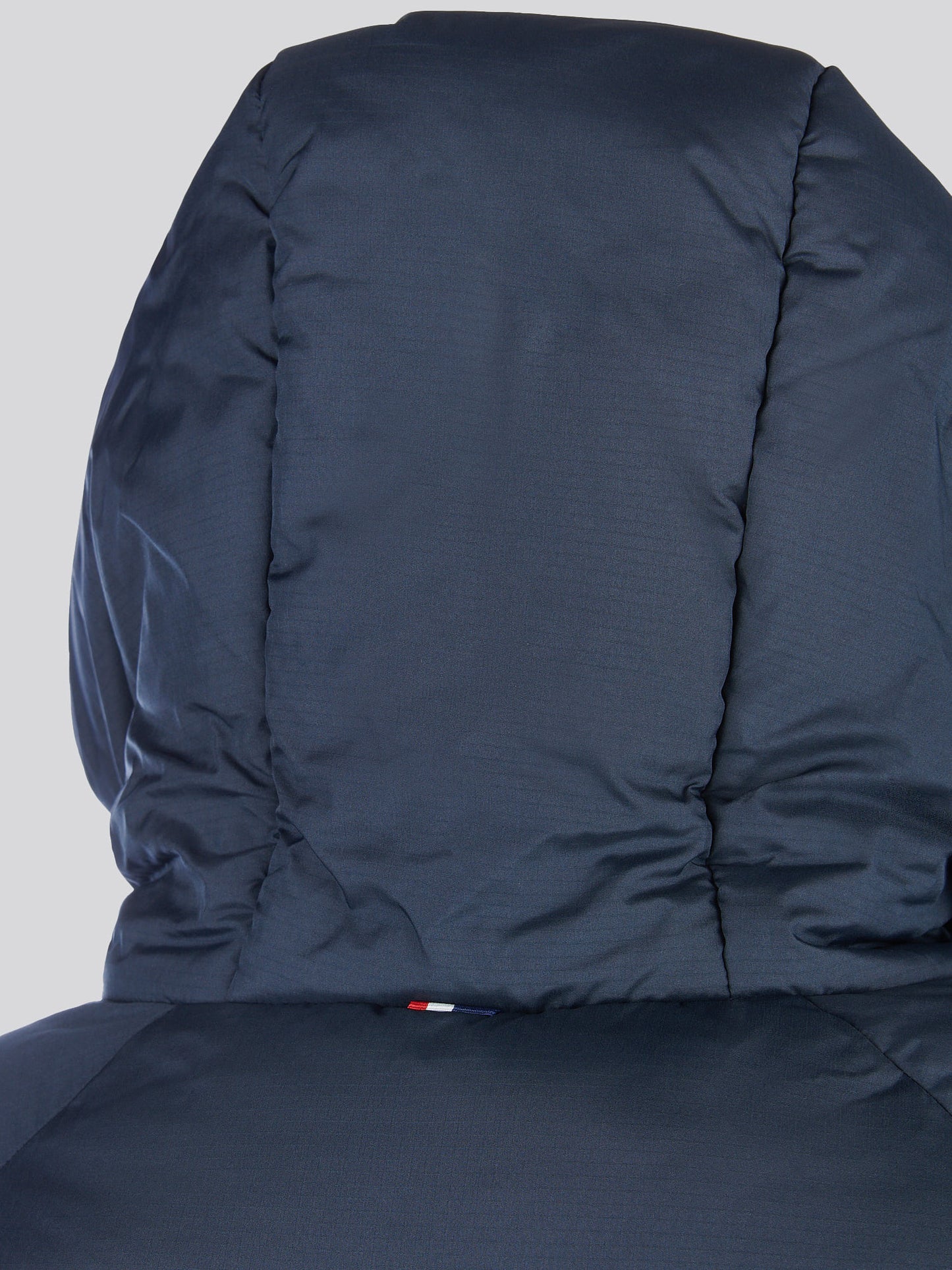 Mens Ripstop Hooded Puffer Jacket in Dark Sapphire Navy