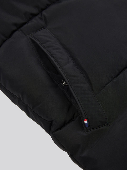 Mens Wide Baffle Gilet in Black