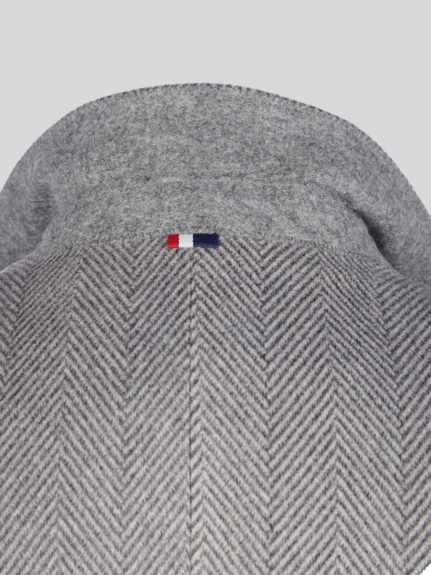 Mens Herringbone Coat in Ebony Windsor Wine DHM