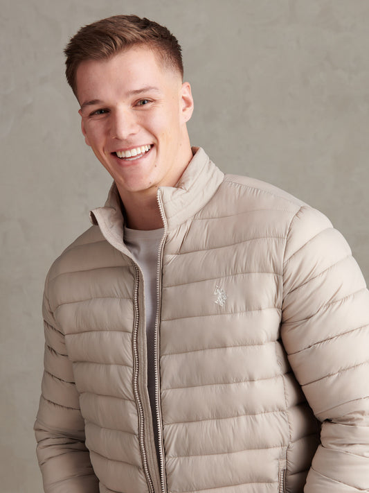 Mens Lightweight Bound Quilted Jacket Atmosphere