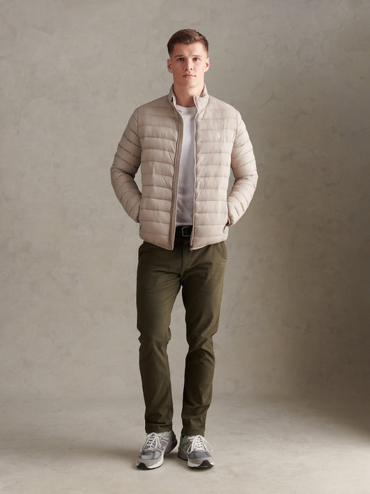 Mens Lightweight Bound Quilted Jacket Atmosphere