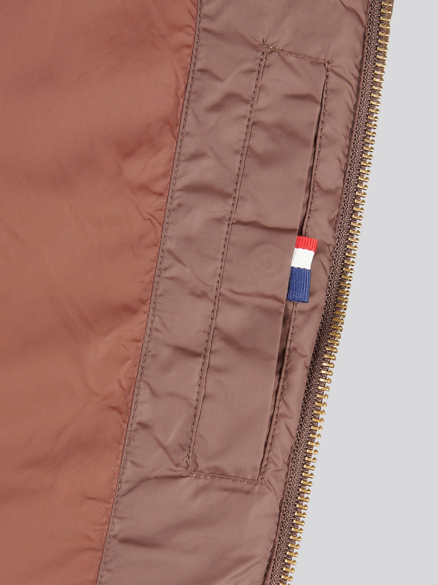 Mens Diamond Quilt Padded Collared Jacket Bracken