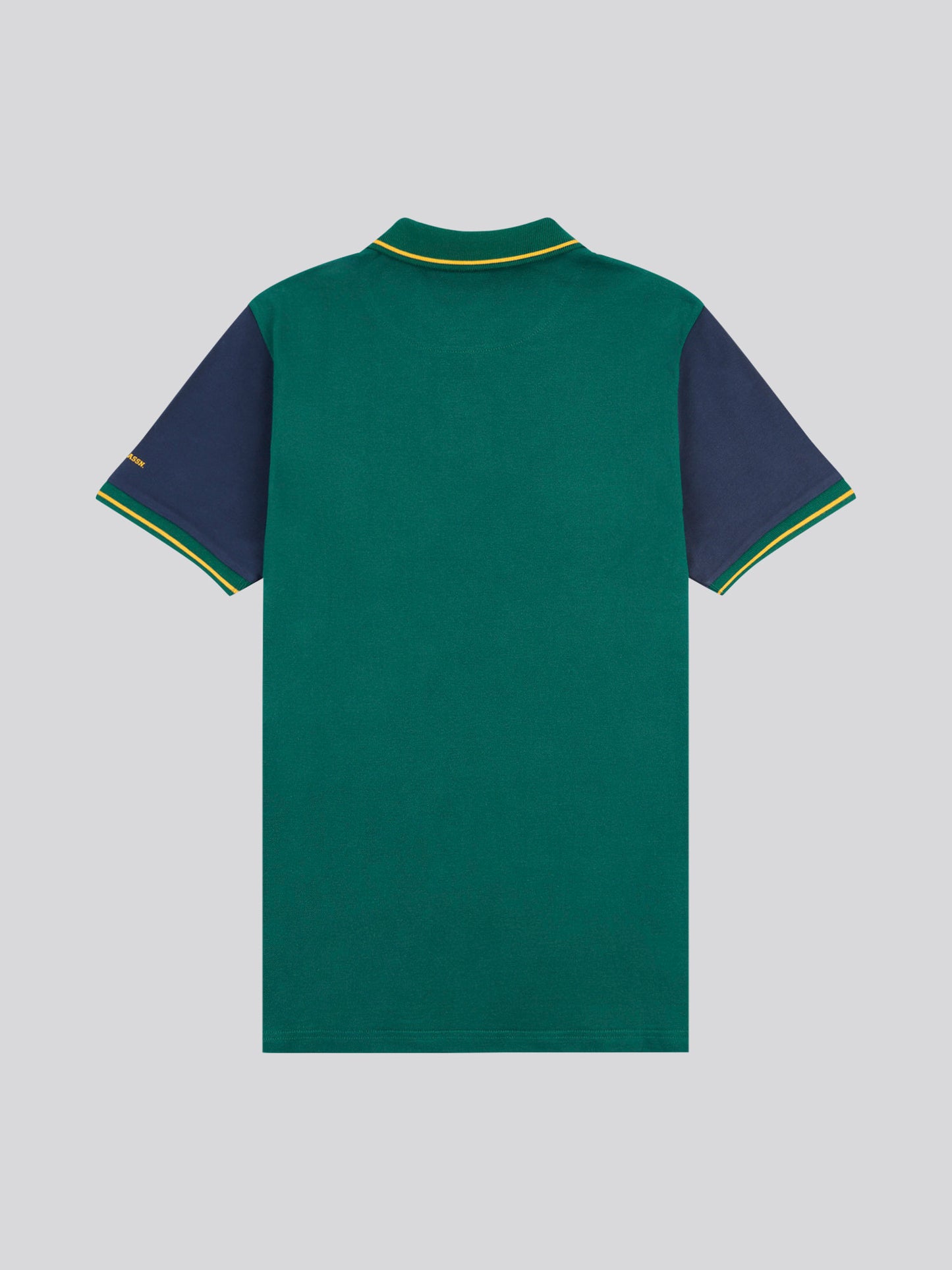 Mens Sash Pique Polo Shirt Rain Forest