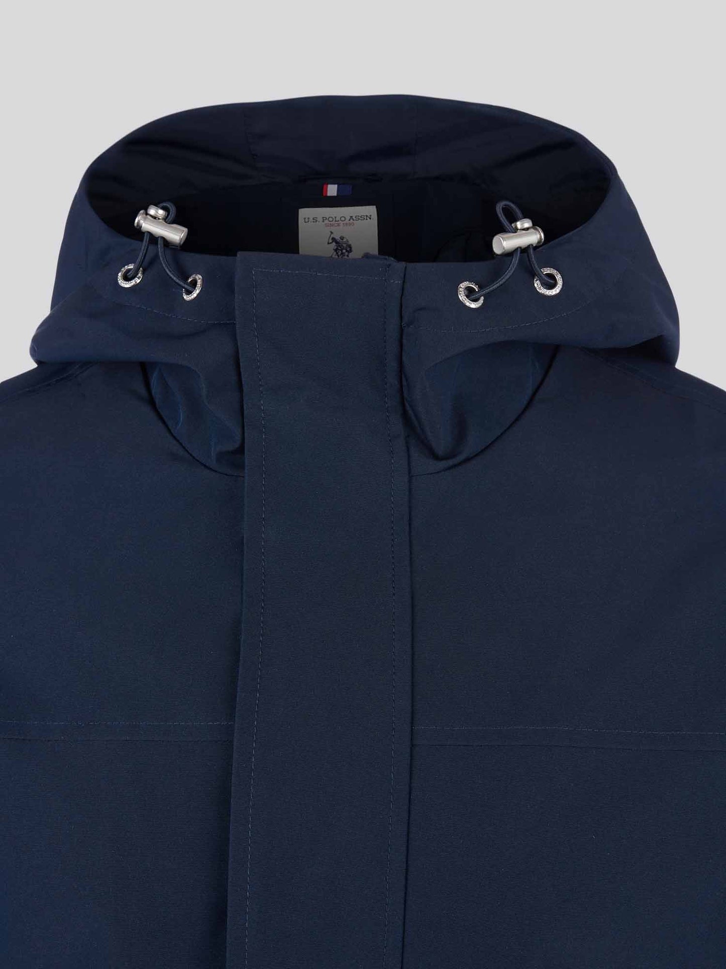 Mens Technical Summer Rain Mac in Dark Sapphire Navy