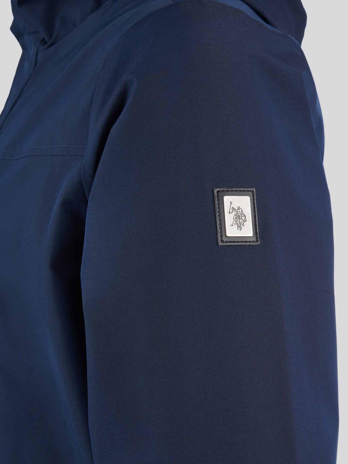 Mens Technical Summer Rain Mac in Dark Sapphire Navy