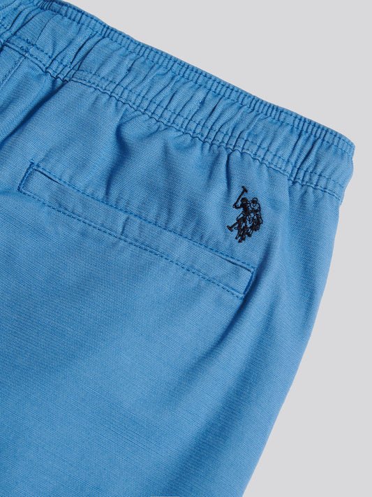 Mens Textured Cotton Deck Shorts Riviera