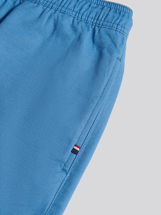 Mens Textured Cotton Deck Shorts Riviera