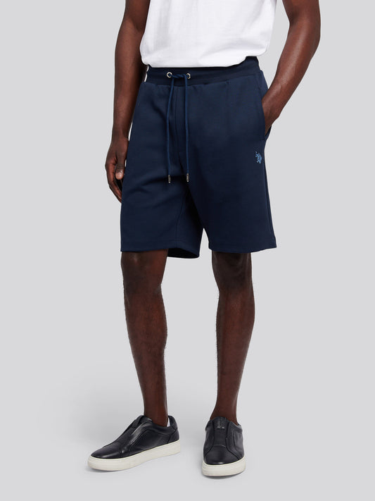 Mens Smart Interlock Short in Dark Sapphire Navy / Moonlight Blue DHM
