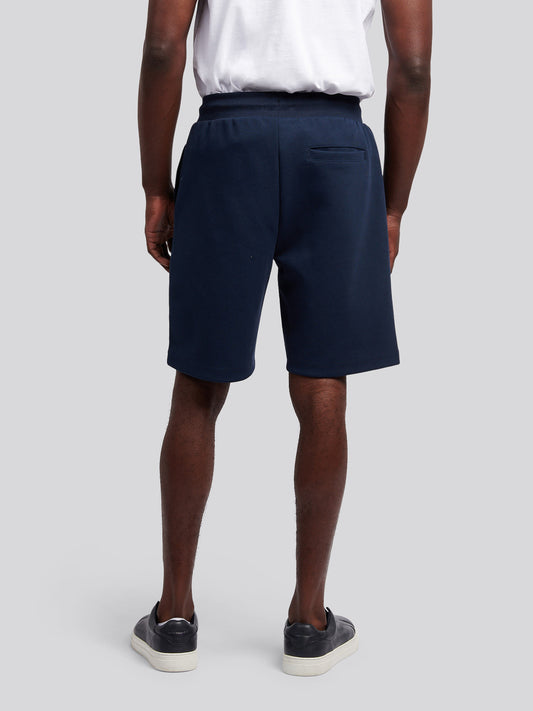 Mens Smart Interlock Short in Dark Sapphire Navy / Moonlight Blue DHM