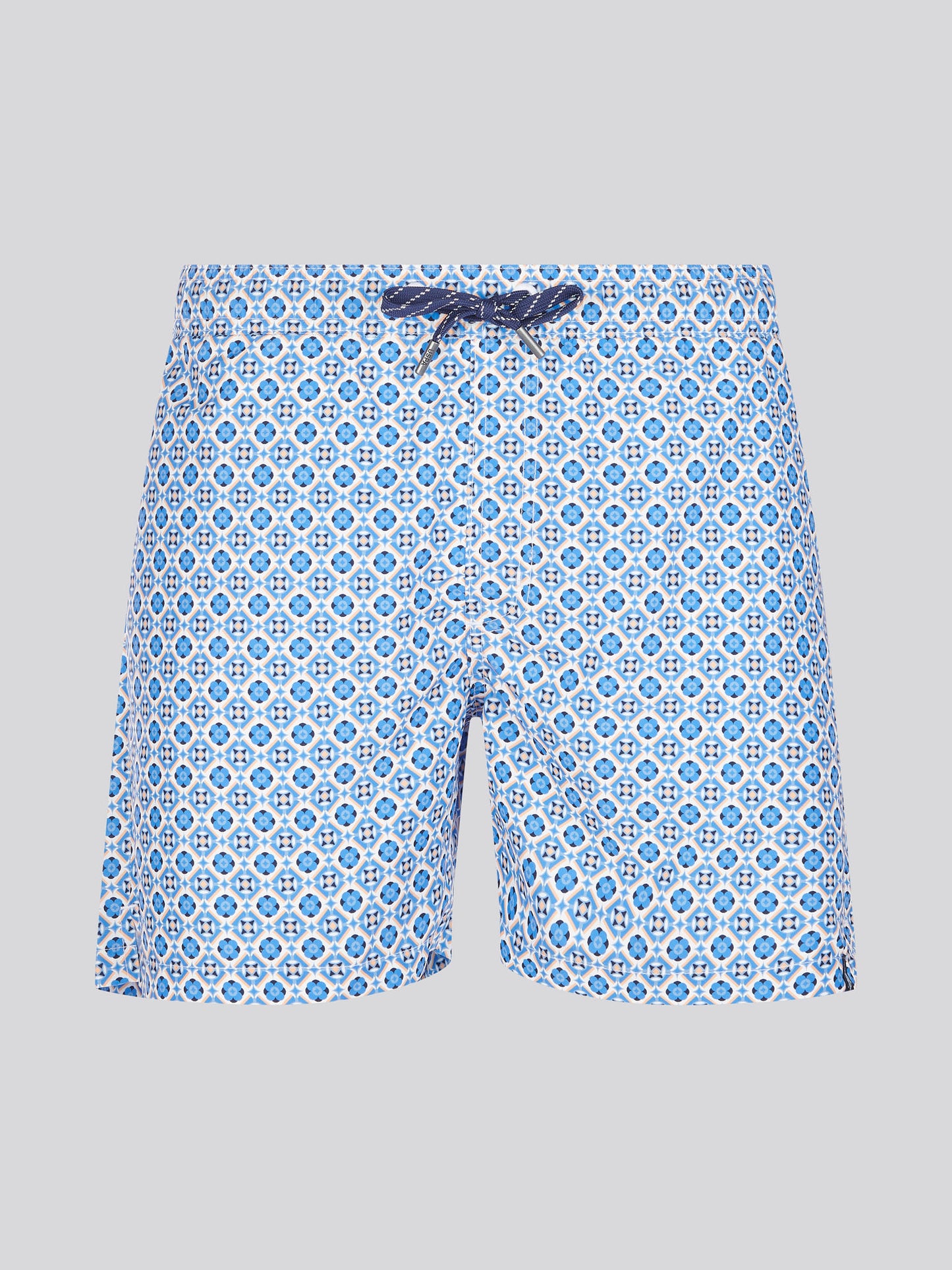Mens Geo Swim Short in Allure