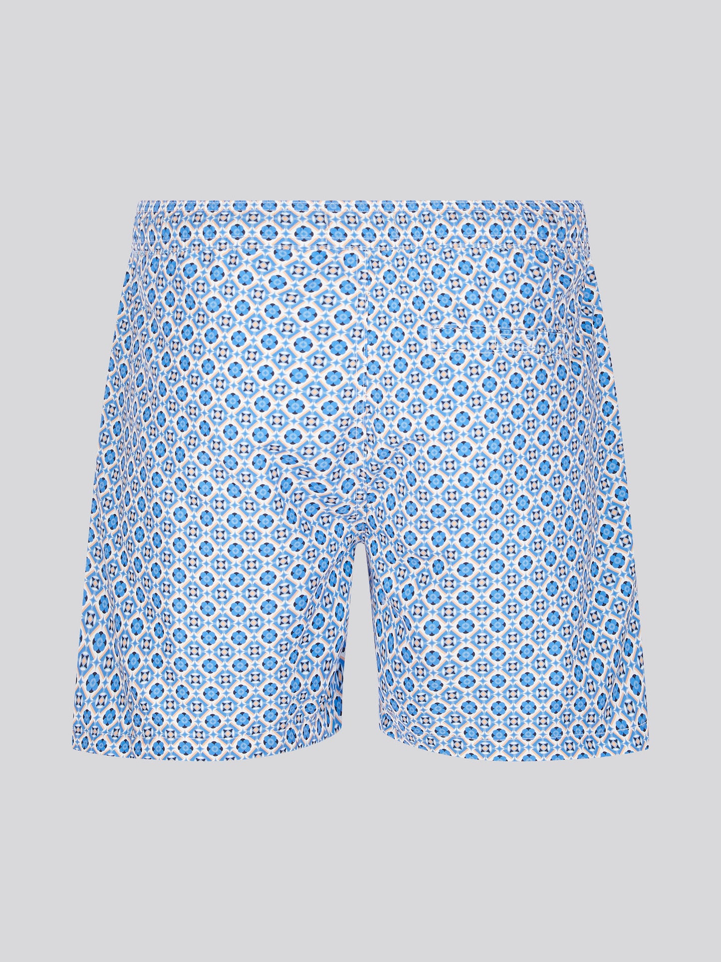 Mens Geo Swim Short in Allure