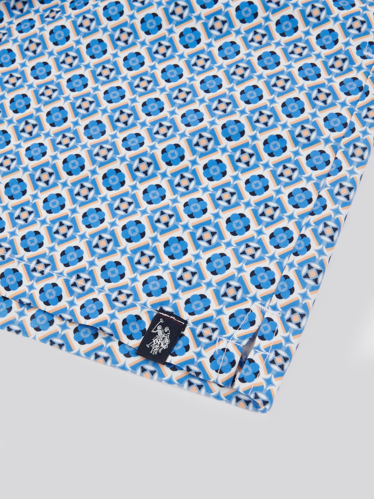 Mens Geo Swim Short in Allure