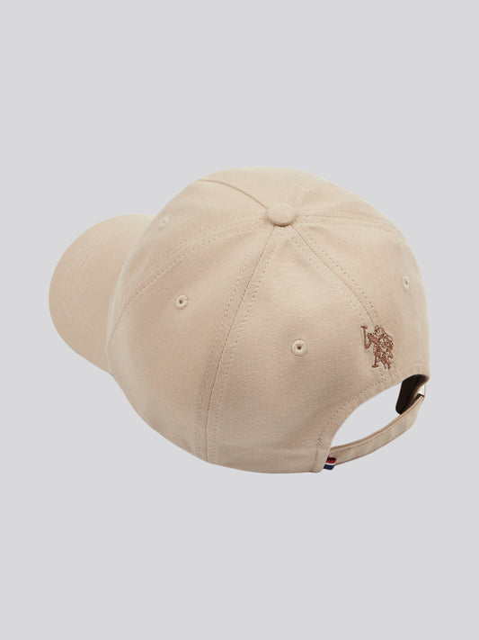 Mens Script Logo Jersey Cap in Doeskin
