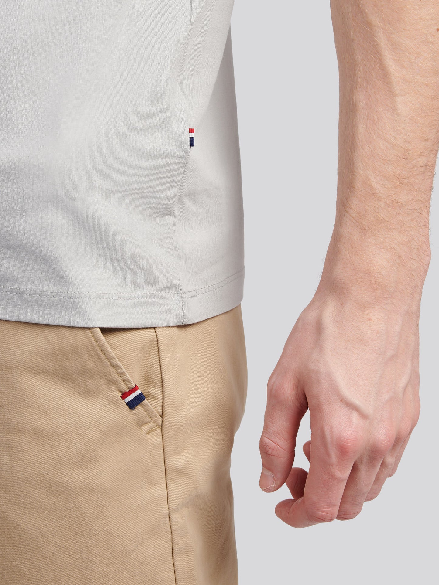 Mens Double Horsemen Graphic T-Shirt in High Rise