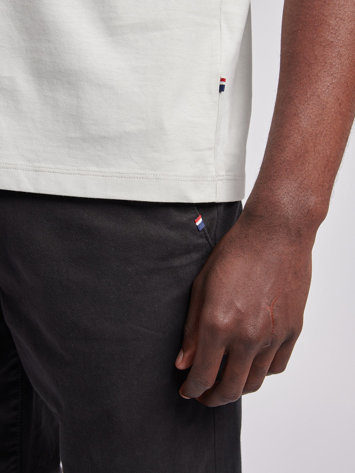 Mens USPA Print Graphic T-Shirt in Northern Droplet