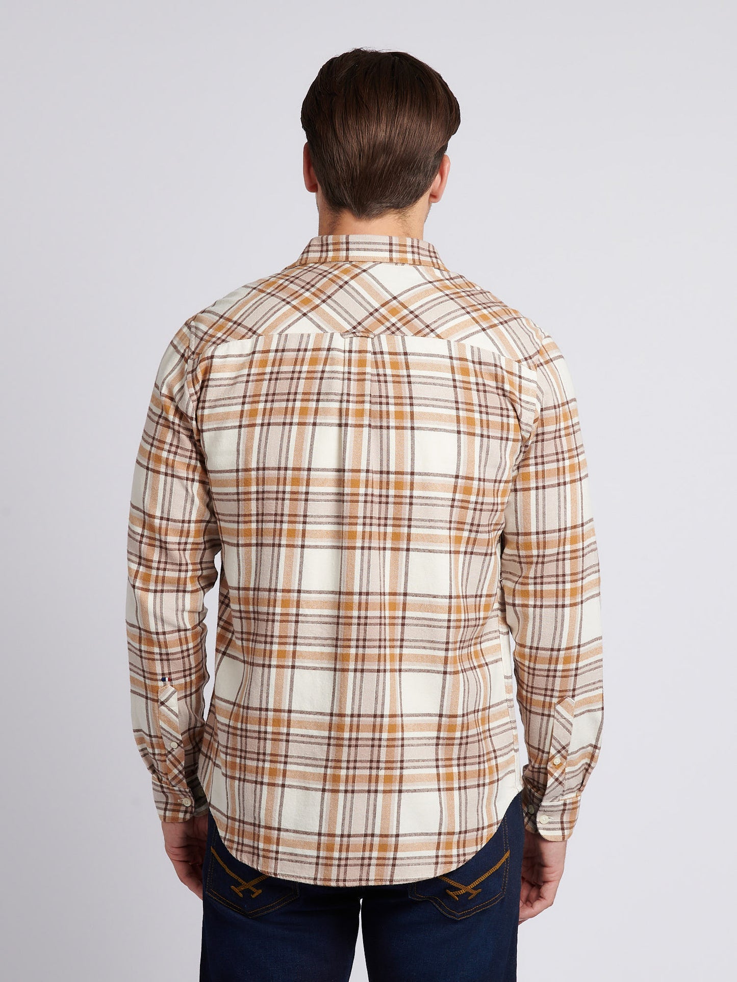 Mens Checked  Shirt in Atmosphere