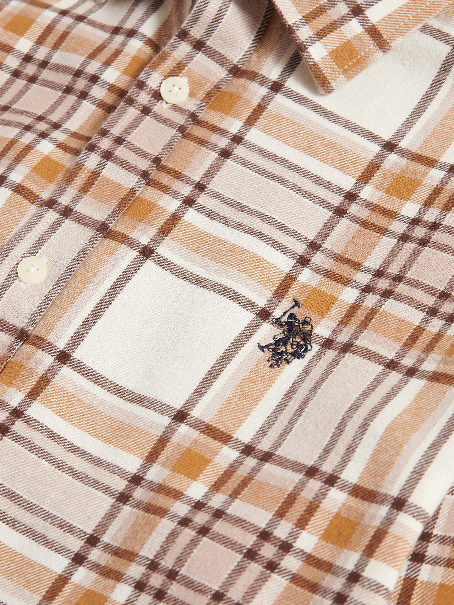 Mens Checked  Shirt in Atmosphere