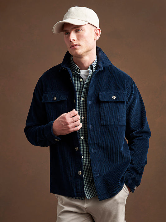 Mens Chuck Oxford Shirt Dark Sapphire Navy