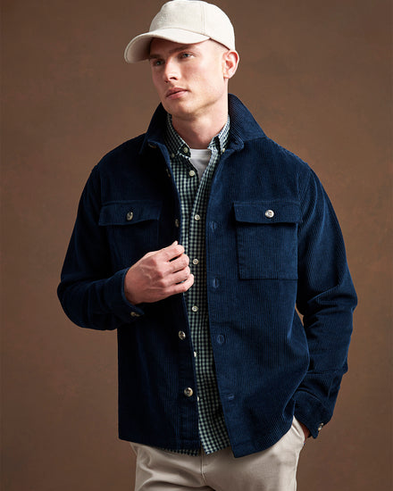 Mens Chuck Oxford Shirt Dark Sapphire Navy