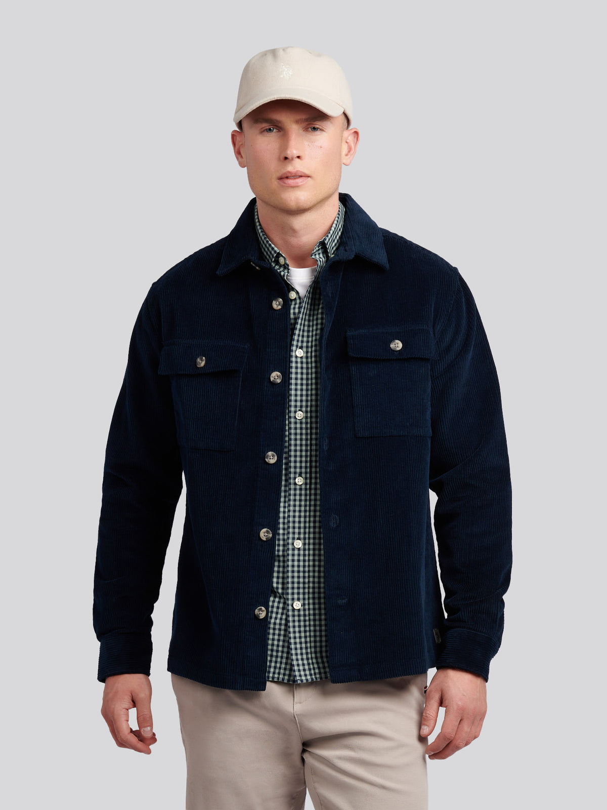 Mens Chuck Oxford Shirt Dark Sapphire Navy
