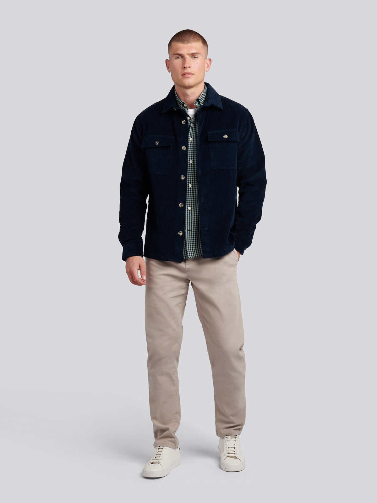 Mens Chuck Oxford Shirt Dark Sapphire Navy