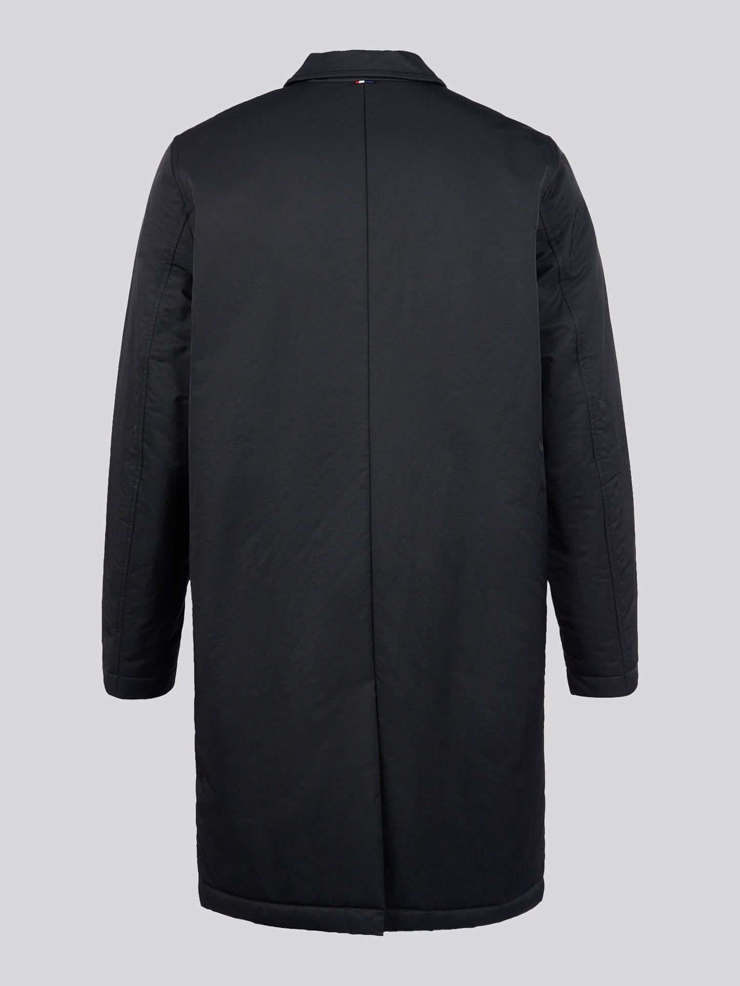 Mens Lightweight Quilted Mac in Black