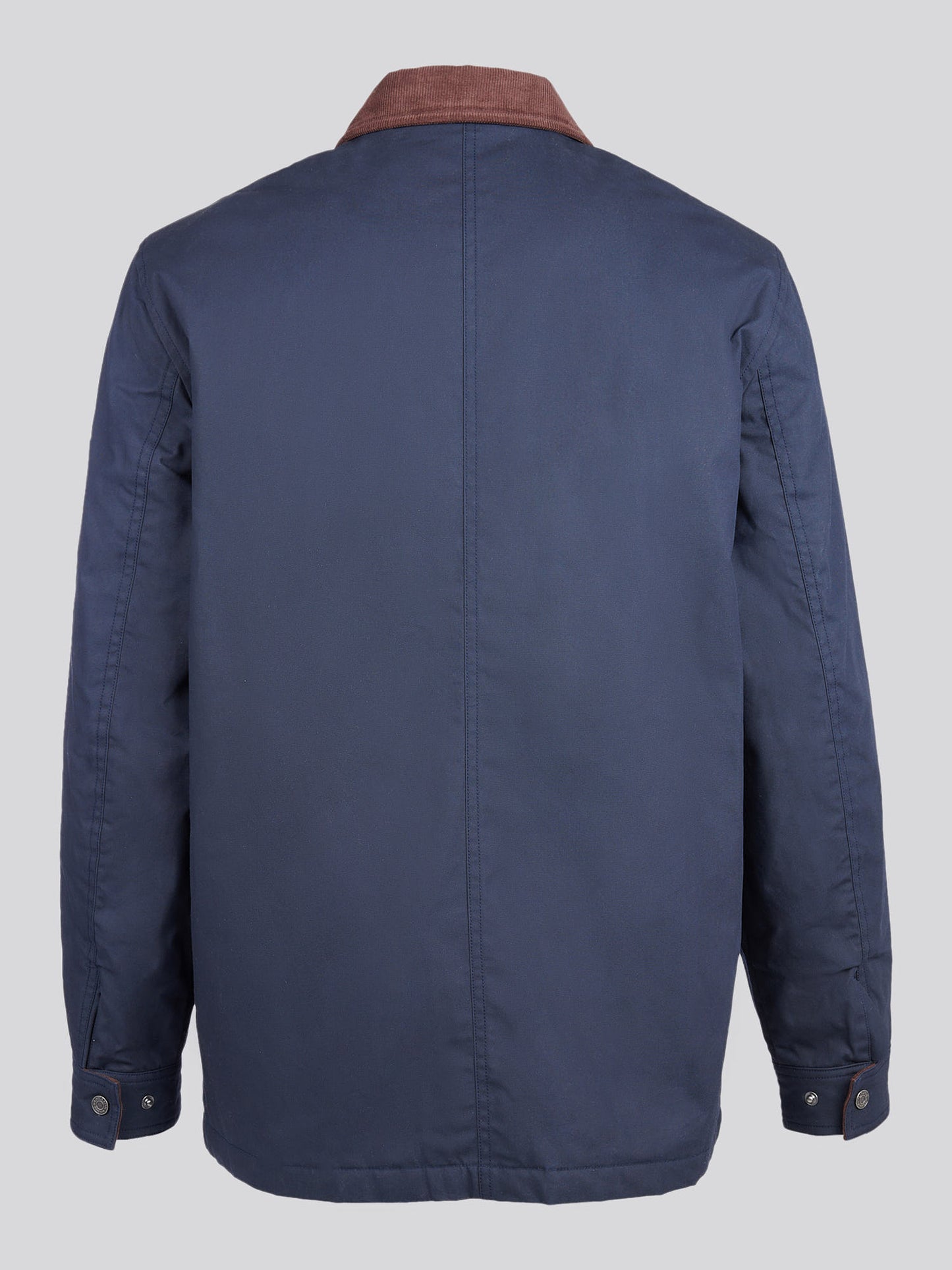 Mens Canvas Country Collared Jacket in Dark Sapphire Navy