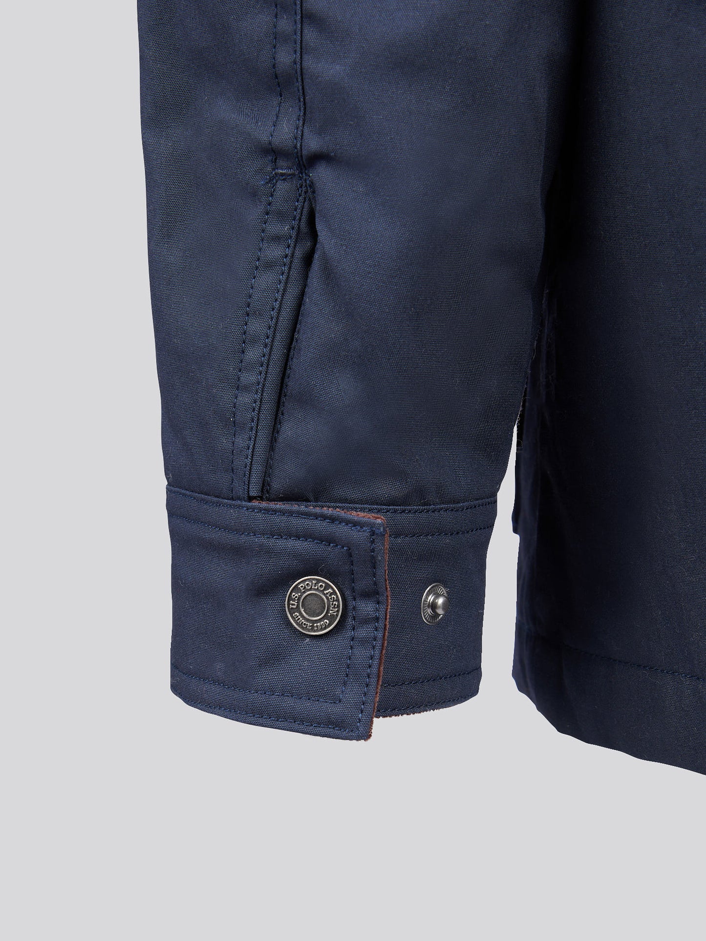 Mens Canvas Country Collared Jacket in Dark Sapphire Navy