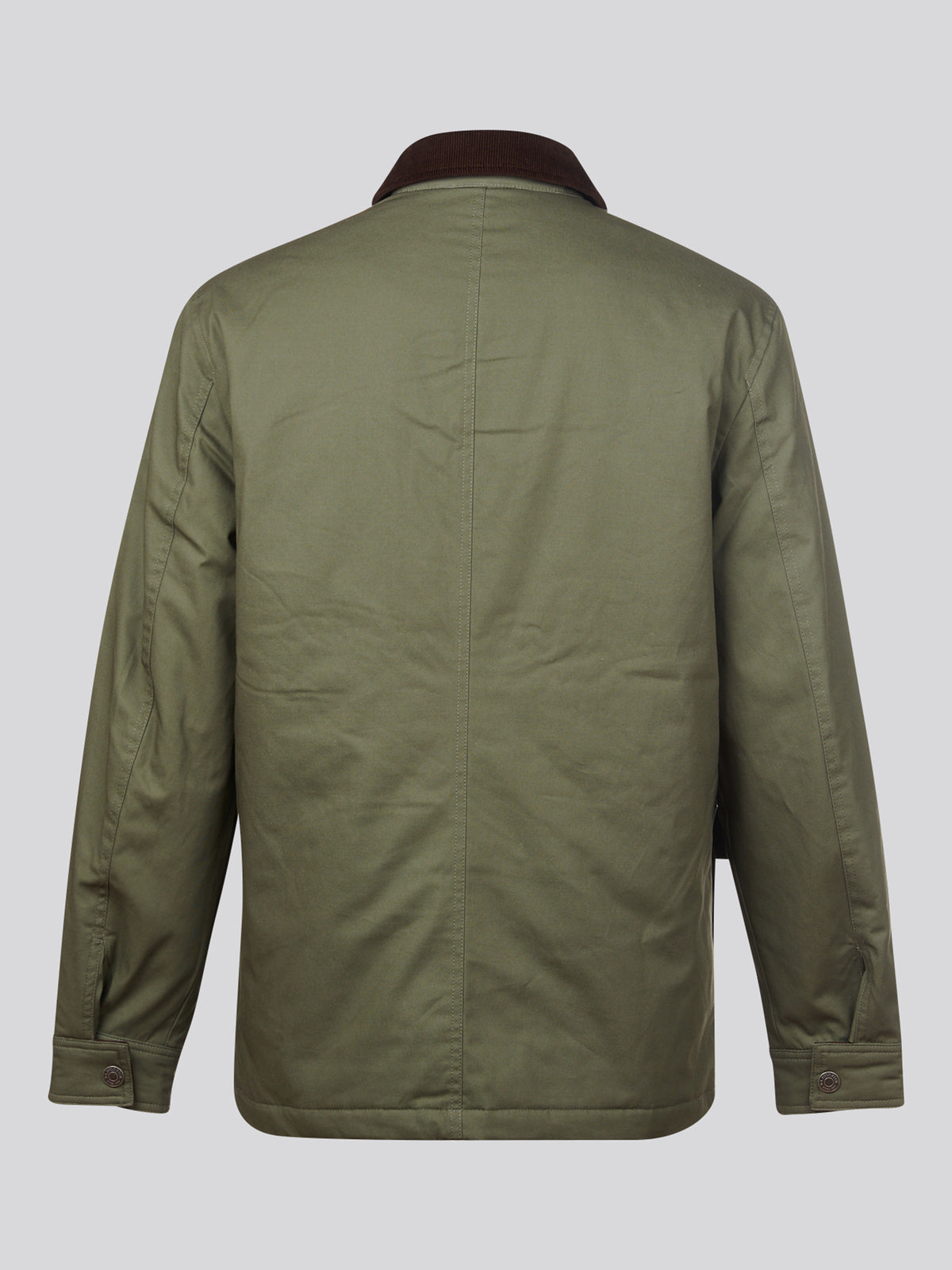 Mens Canvas Country Collared Jacket Beetle