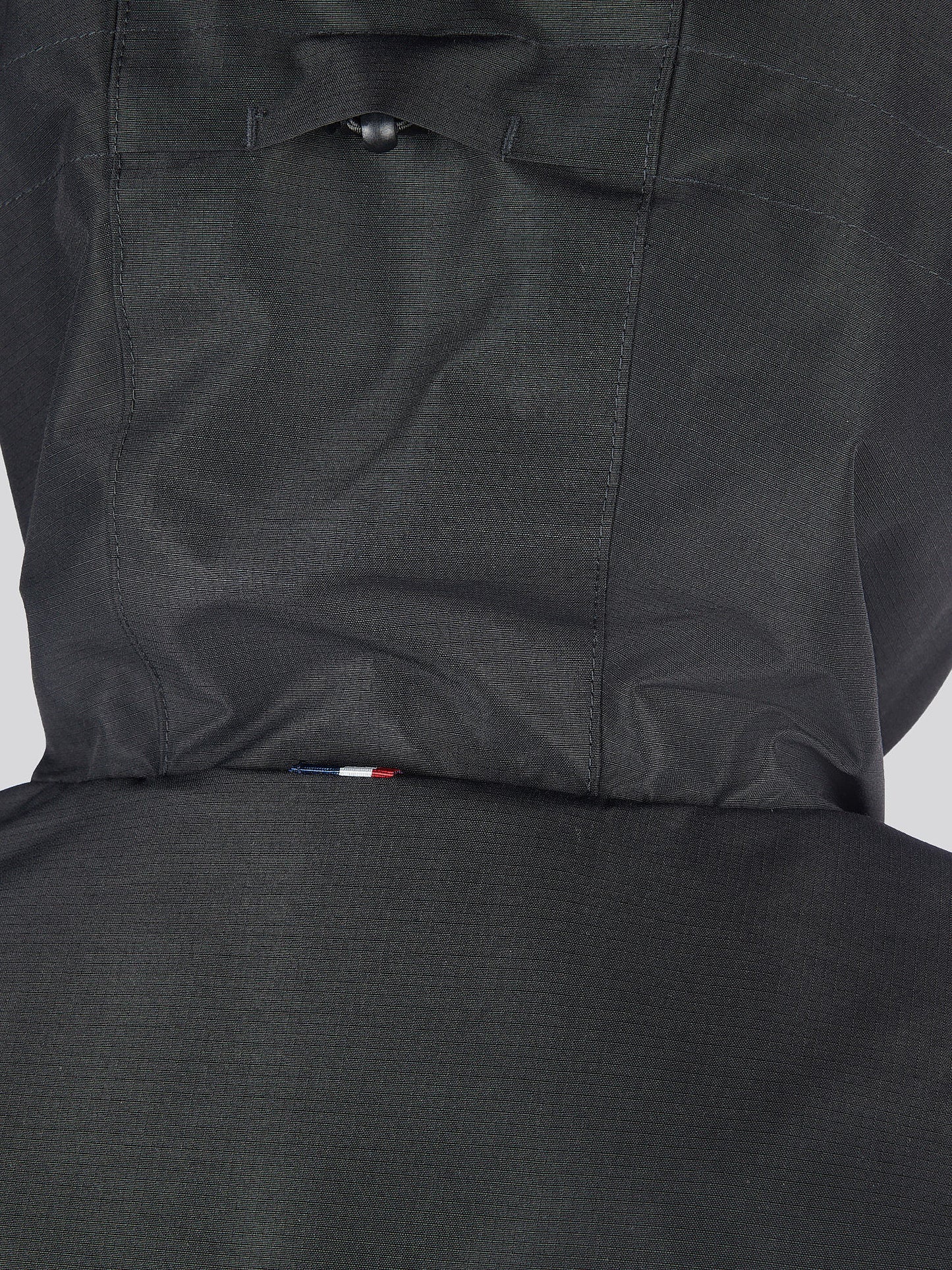 Mens Fleece Lined Winter Rain Jacket in Black