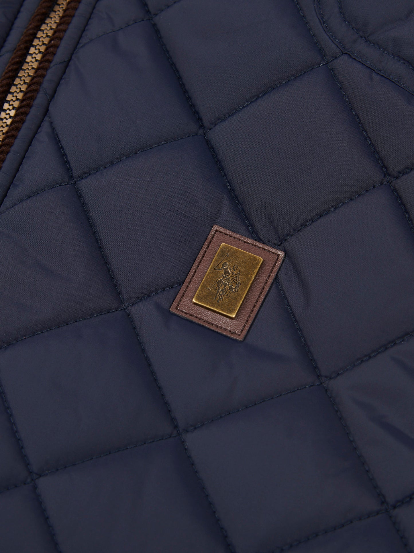 Mens Quilted Country Gilet Dark Sapphire Navy