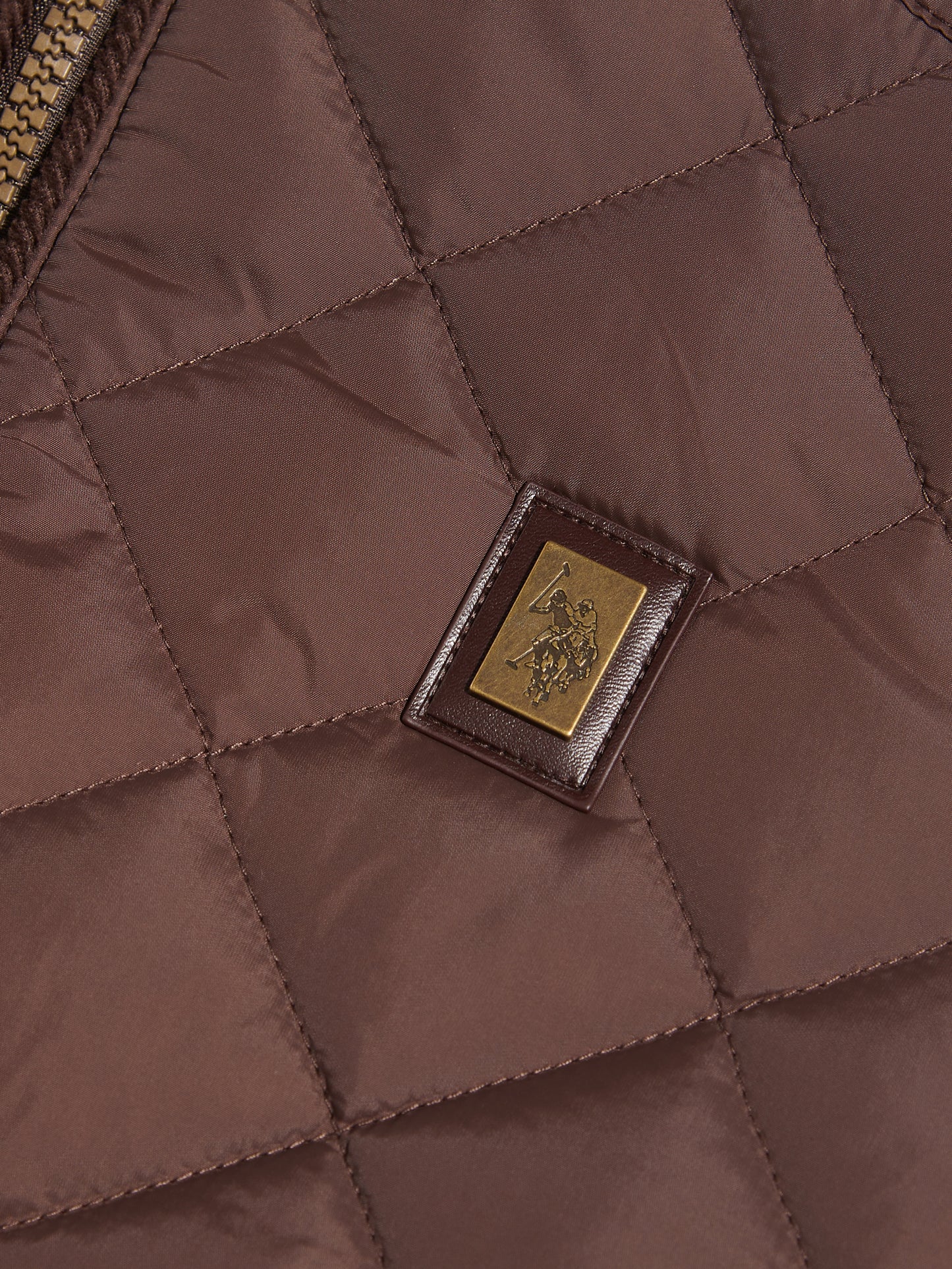 Mens Quilted Country Gilet Bracken