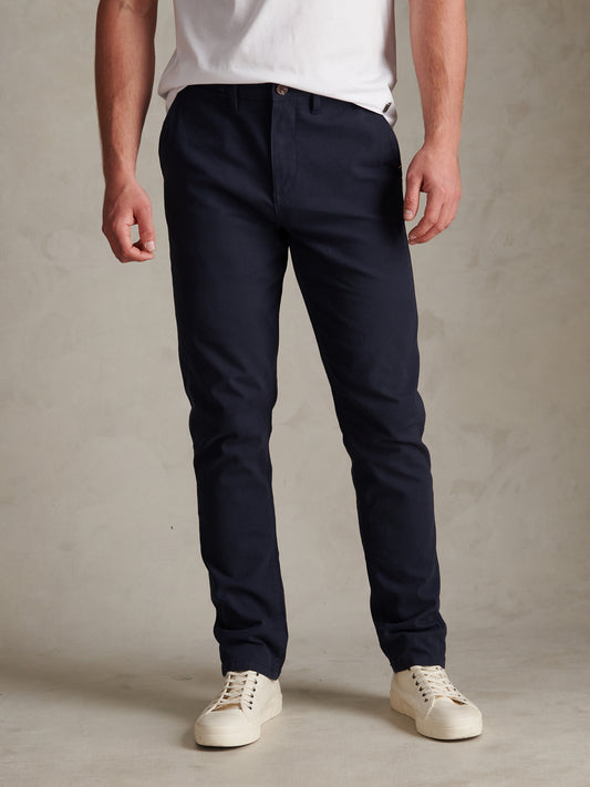 Mens Textured Dobby Trouser Dark Sapphire Navy