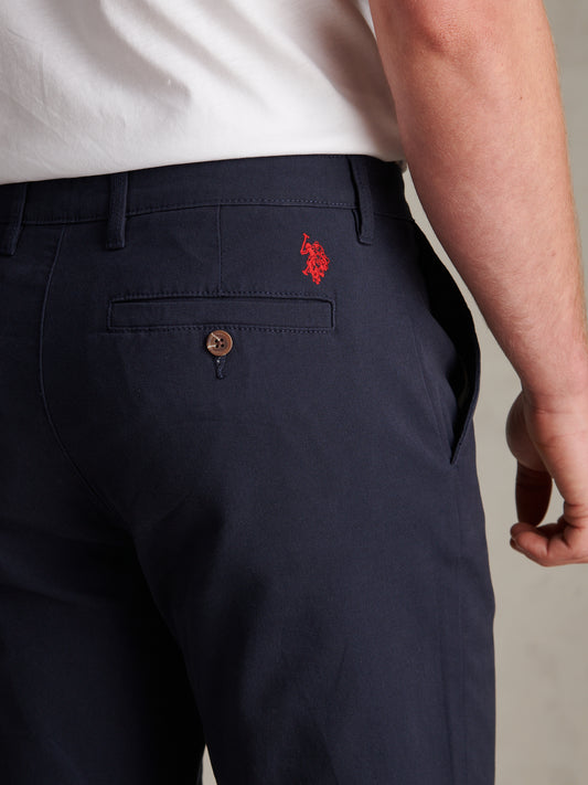 Mens Textured Dobby Trouser Dark Sapphire Navy