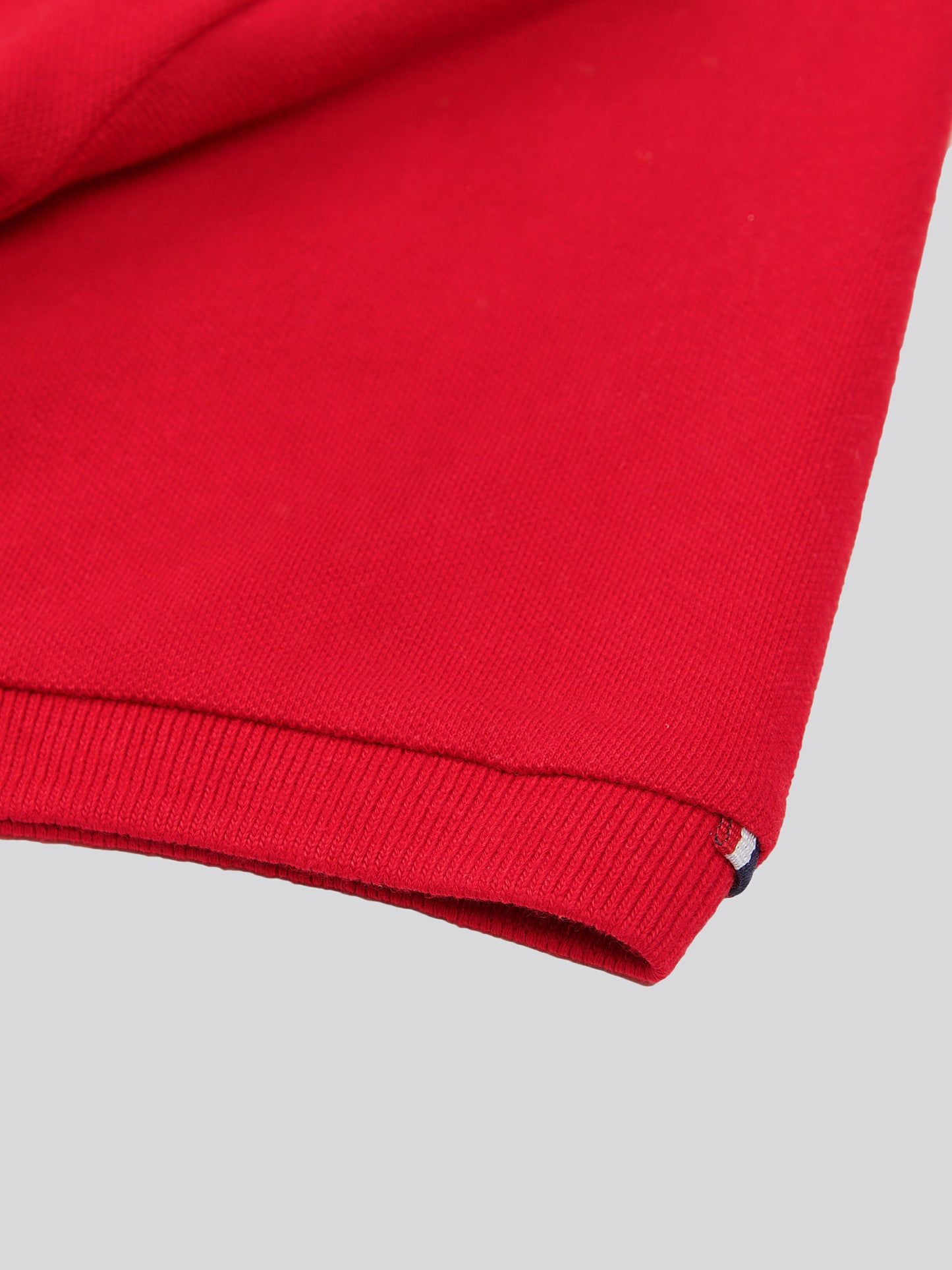 Mens Large Player Pique Polo Shirt in Haute Red