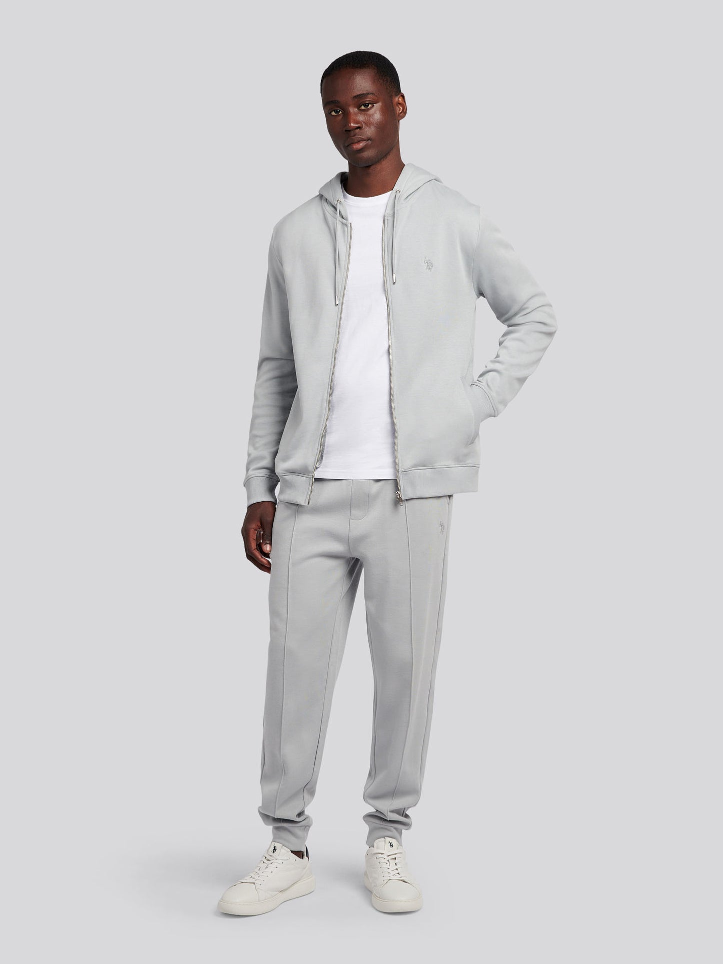Mens Smart Interlock Jogger in High Rise
