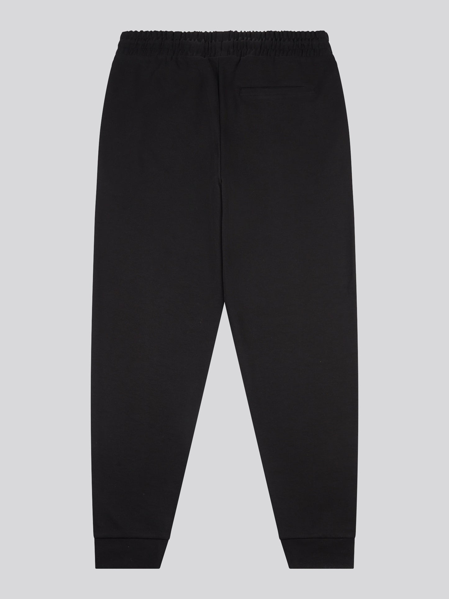 Mens Smart Interlock Jogger in Black Bright White DHM