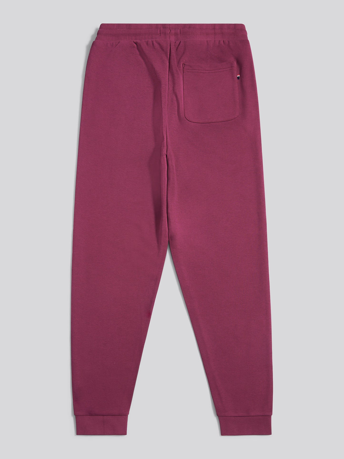Mens Double Horsemen Loopback Jogger in Grape Wine
