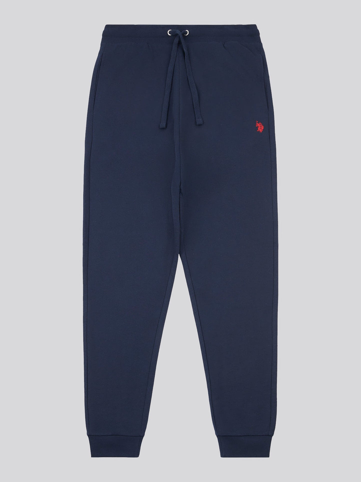 Mens Double Horsemen Loopback Jogger Dark Sapphire Navy / Haute Red DHM