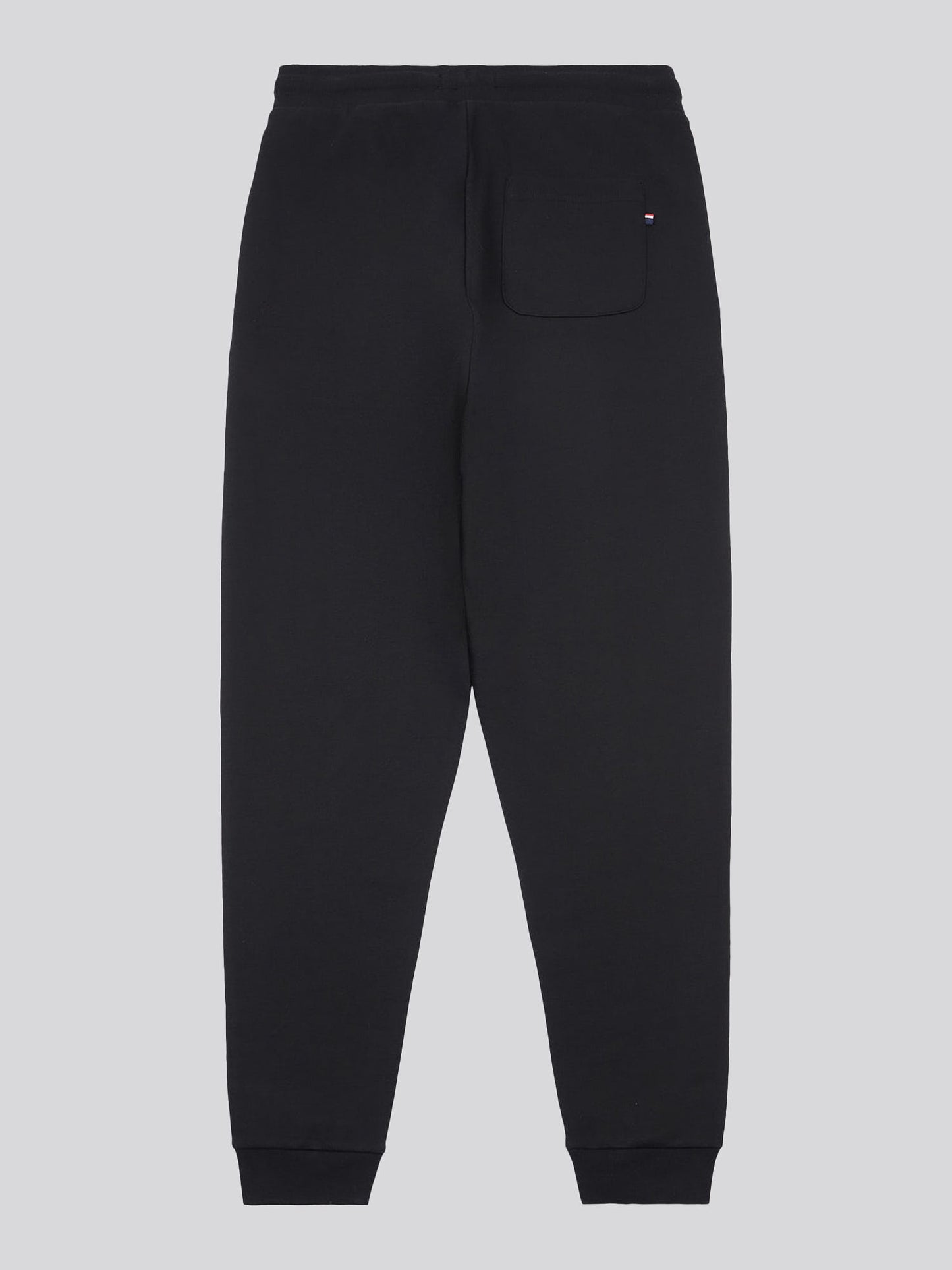 Mens Double Horsemen Loopback Jogger in Black Bright White DHM