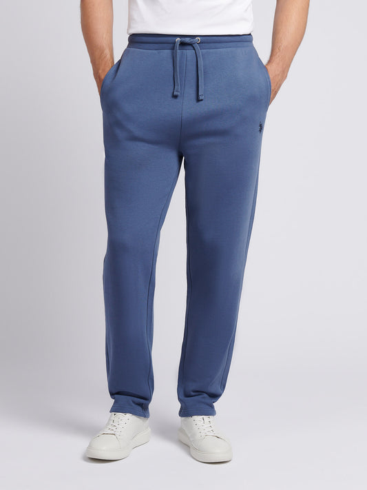 Mens Double Horsemen Straight Leg Jogger in Vintage Indigo