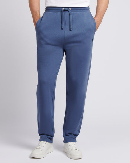 Mens Double Horsemen Straight Leg Jogger in Vintage Indigo