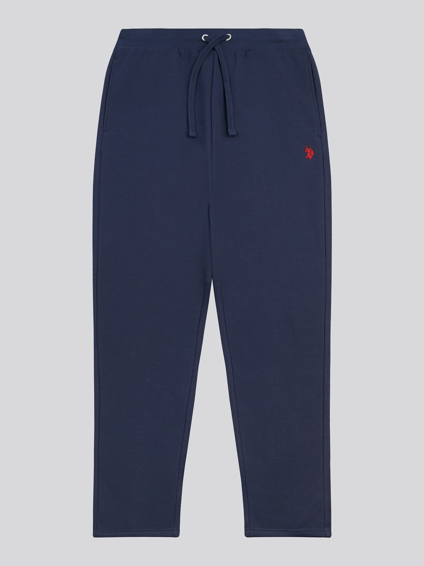 Mens Double Horsemen Straight Leg Jogger in Dark Sapphire Navy / Haute Red DHM